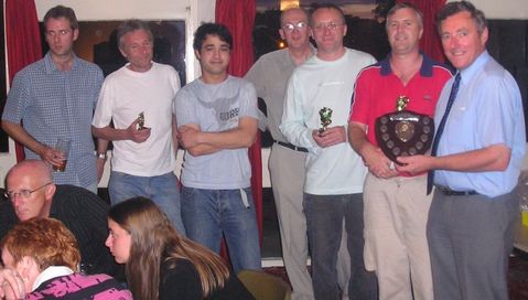 CCC being presented the George Thornton Shield