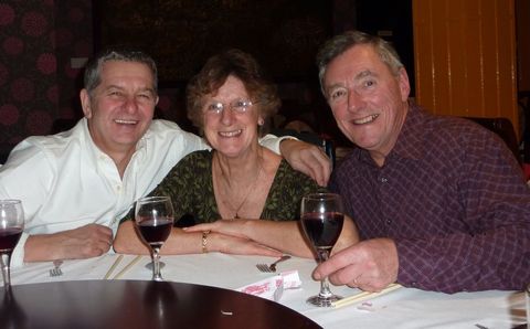 Brian with Barbara and Secretary Don